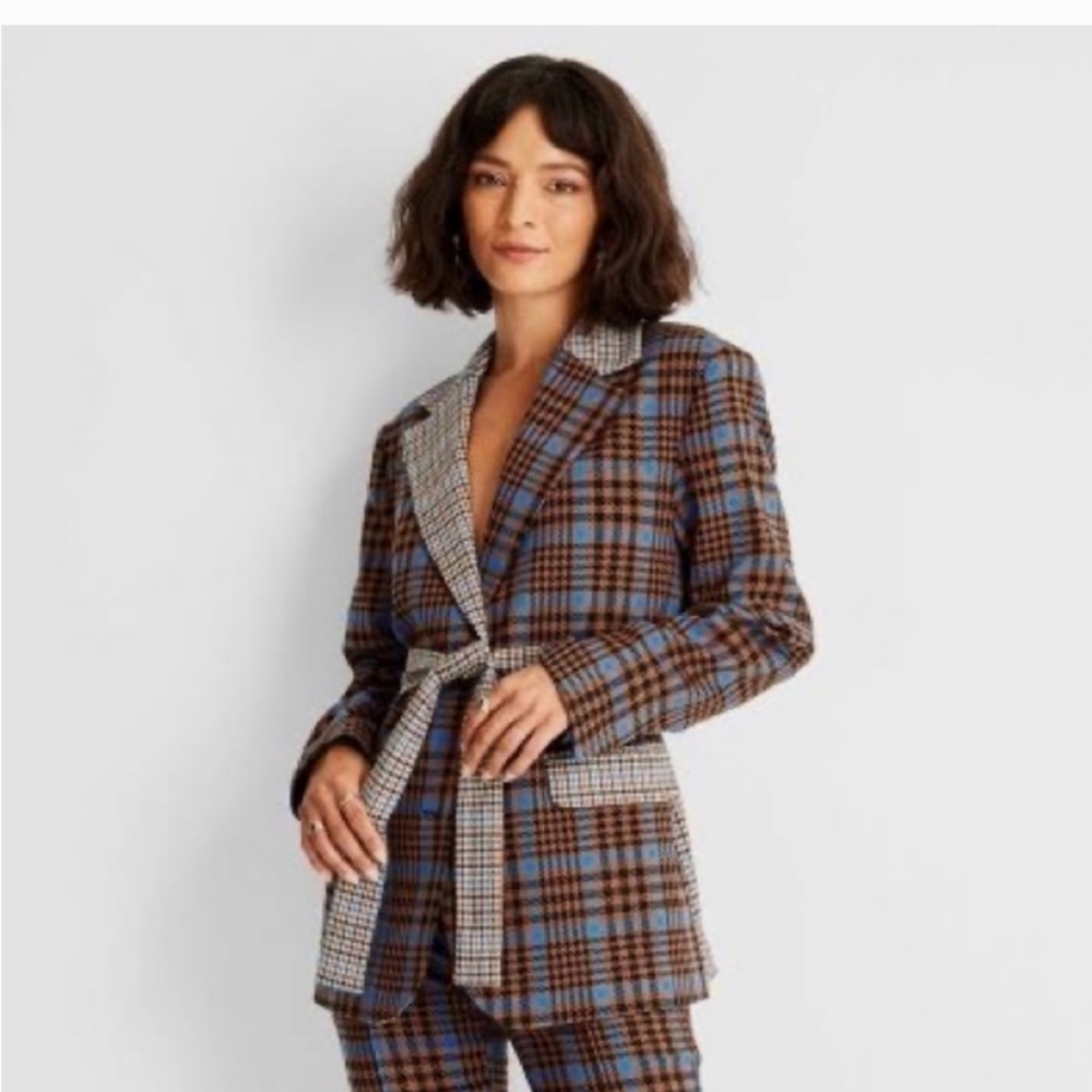 Blazer & Shirt by Kahlana Barfield Brown (sold as set)